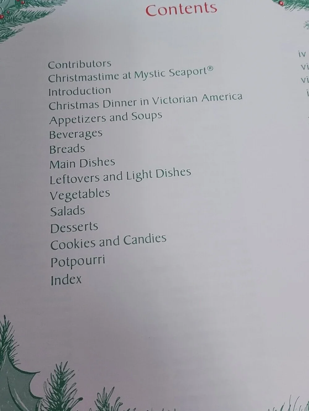 Christmas Memories Cookbook Mystic Seaport Recipes Ideas Spiral Bound 1985